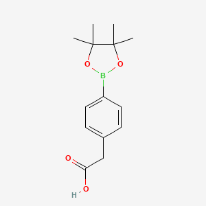 molecular formula C14H19BO4 B1364592 4-(羧甲基)苯基硼酸二缩水甘油酯 CAS No. 797755-07-8