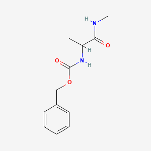 benzyl N-[1-(methylamino)-1-oxopropan-2-yl]carbamate