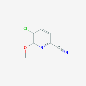 5-Chloro-6-methoxypicolinonitrile