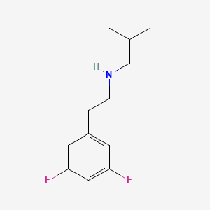 n-(3,5-Difluorophenethyl)-2-methylpropan-1-amine