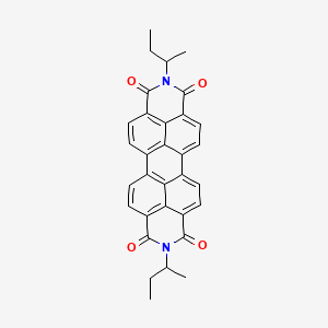 7,18-di(butan-2-yl)-7,18-diazaheptacyclo[14.6.2.22,5.03,12.04,9.013,23.020,24]hexacosa-1(23),2,4,9,11,13,15,20(24),21,25-decaene-6,8,17,19-tetrone