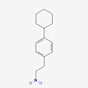 2-(4-Cyclohexylphenyl)ethanamine