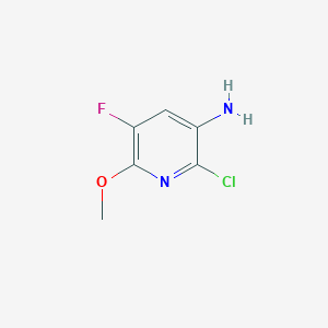 2-Chloro-5-fluoro-6-methoxypyridin-3-amine