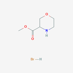 Methyl morpholine-3-carboxylate;hydrobromide