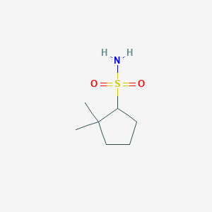 2,2-Dimethylcyclopentane-1-sulfonamide