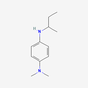 N~4~-(Butan-2-yl)-N~1~,N~1~-dimethylbenzene-1,4-diamine