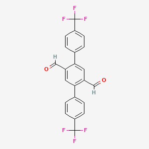 2,5-bis[4-(trifluoromethyl)phenyl]terephthalaldehyde