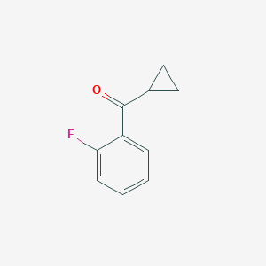 B136464 2-Fluorophenyl cyclopropyl ketone CAS No. 141030-72-0
