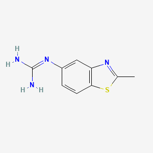 N''-(2-Methyl-1,3-benzothiazol-5-yl)guanidine