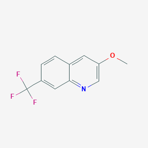 3-Methoxy-7-(trifluoromethyl)quinoline