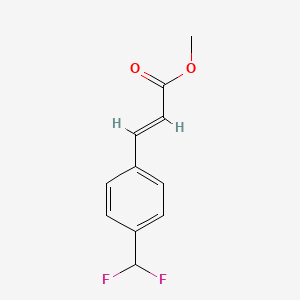 Methyl 3-(4-(difluoromethyl)phenyl)acrylate