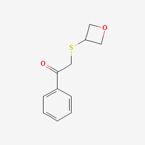 2-(Oxetan-3-ylthio)-1-phenylethan-1-one