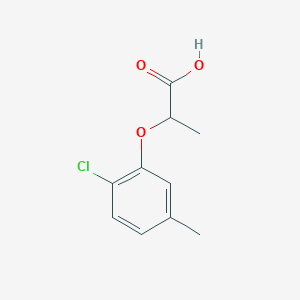 molecular formula C10H11ClO3 B1364652 2-(2-Chloro-5-methylphenoxy)propanoic acid CAS No. 30033-94-4