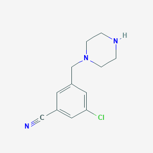 1-(3-Chloro-5-(trifluoromethyl)benzyl)piperazine