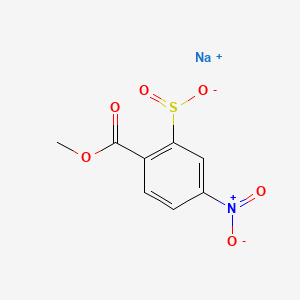 Sodium 2-(methoxycarbonyl)-5-nitrobenzenesulfinate