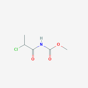 Methyl (2-chloropropanoyl)carbamate