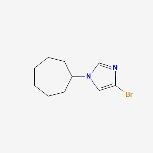 4-bromo-1-cycloheptyl-1H-imidazole