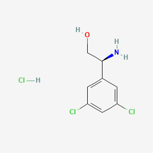 (S)-2-Amino-2-(3,5-dichlorophenyl)ethan-1-ol hydrochloride