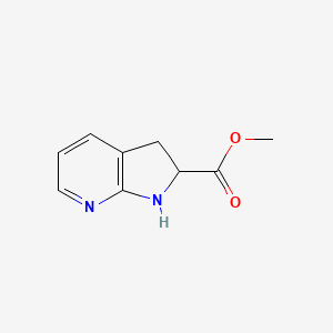 Methyl 2,3-dihydro-1H-pyrrolo[2,3-b]pyridine-2-carboxylate