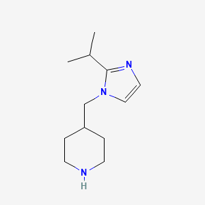 4-((2-Isopropyl-1h-imidazol-1-yl)methyl)piperidine