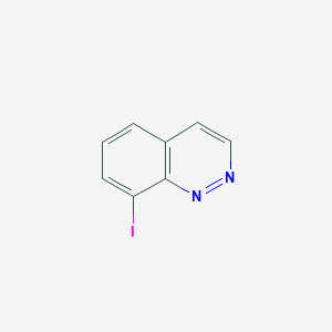 molecular formula C8H5IN2 B13646669 8-Iodocinnoline CAS No. 67888-35-1