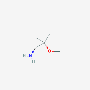 (1R,2S)-2-Methoxy-2-methylcyclopropan-1-amine