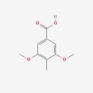 molecular formula C10H12O4 B1364674 3,5-二甲氧基-4-甲基苯甲酸 CAS No. 61040-81-1