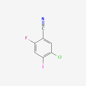 5-Chloro-2-fluoro-4-iodobenzonitrile