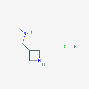 1-(Azetidin-3-yl)-N-methylmethanamine hydrochloride