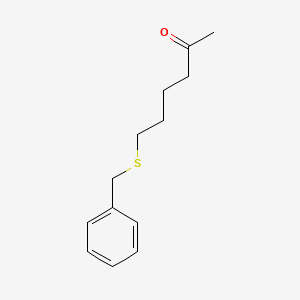 6-(Benzylthio)hexan-2-one