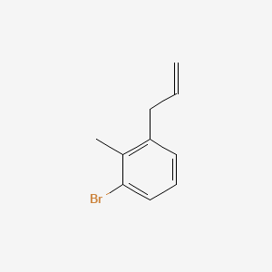 1-Bromo-2-methyl-3-(prop-2-en-1-yl)benzene