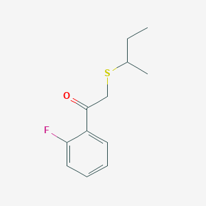 2-(Sec-butylthio)-1-(2-fluorophenyl)ethan-1-one