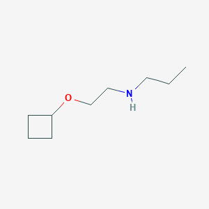 n-(2-Cyclobutoxyethyl)propan-1-amine