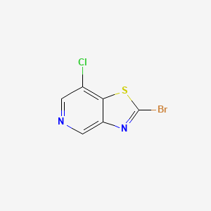 2-Bromo-7-chlorothiazolo[4,5-c]pyridine