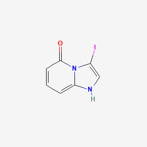 3-Iodoimidazo[1,2-a]pyridin-5-ol