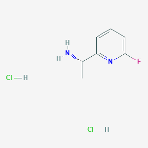 (S)-1-(6-Fluoropyridin-2-yl)ethanamine dihydrochloride