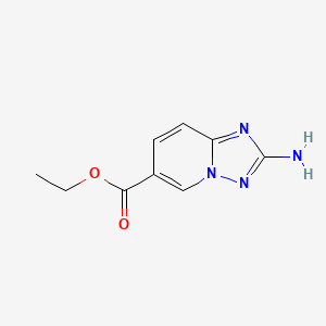 Ethyl 2-amino-[1,2,4]triazolo[1,5-a]pyridine-6-carboxylate