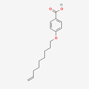Benzoic acid, 4-(8-nonenyloxy)-