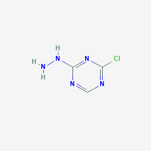 2-Chloro-4-hydrazinyl-1,3,5-triazine