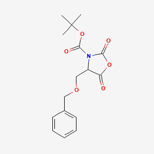 Tert-butyl 2,5-dioxo-4-(phenylmethoxymethyl)-1,3-oxazolidine-3-carboxylate