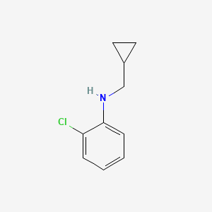 2-chloro-N-(cyclopropylmethyl)aniline