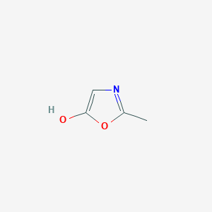 molecular formula C4H5NO2 B13647274 2-Methyloxazol-5-ol 