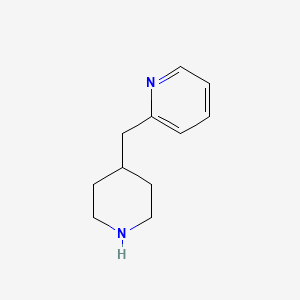 molecular formula C11H16N2 B1364733 2-(Piperidin-4-ylmethyl)pyridine CAS No. 811812-57-4