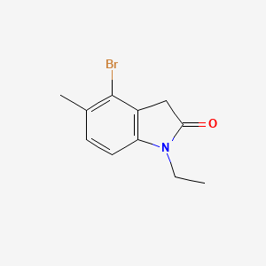 4-Bromo-1-ethyl-5-methylindolin-2-one