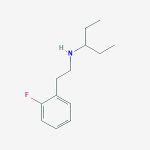 n-(2-Fluorophenethyl)pentan-3-amine