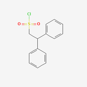 molecular formula C14H13ClO2S B1364742 2,2-Diphenylethanesulfonyl chloride CAS No. 71351-01-4