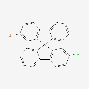 2-Bromo-2'-chloro-9,9'-spirobi[fluorene]