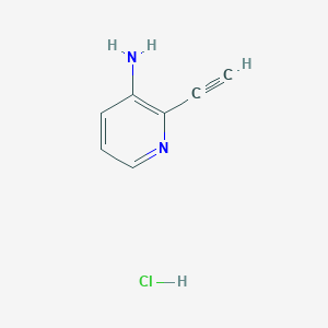 2-Ethynylpyridin-3-amine hydrochloride