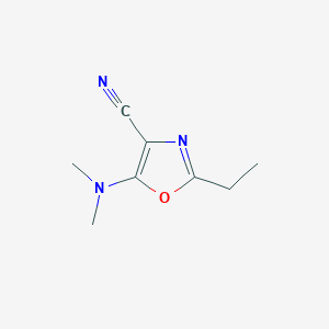 5-(Dimethylamino)-2-ethyloxazole-4-carbonitrile