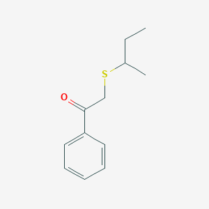 2-(Sec-butylthio)-1-phenylethan-1-one